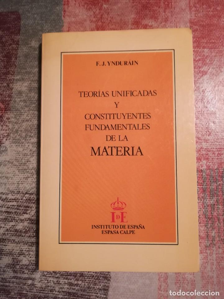 Libri di seconda mano: Teor&iacute;as unificadas y constituyentes fundamentales de la materia - F. J. Yndur&aacute;in