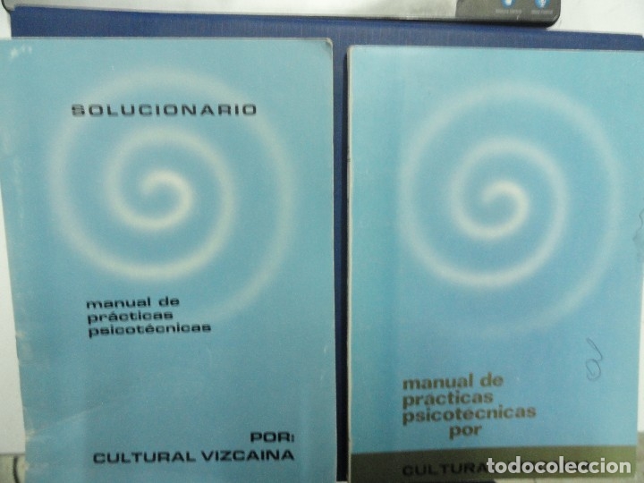 Libros de segunda mano de ciencias: Manual de Pr&aacute;cticas Psicot&eacute;cnicas - Cultural Vizcaina - Foto 2