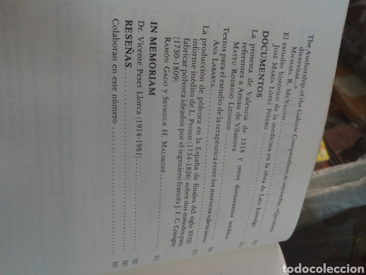 Libros de segunda mano de ciencias: DYNAMIS. VOL. 1. UNIVERSIDAD DE GRANADA. 1981 - Foto 4