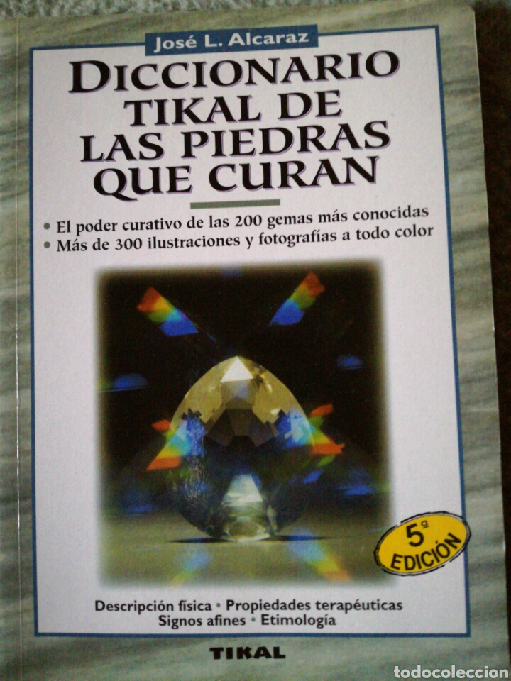 Libros de segunda mano: Diccionario tikal de piedras que curan. - Foto 1