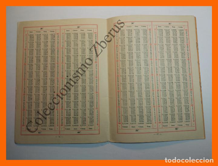 Libros de segunda mano de ciencias: Tablas Trigonometricas Naturales - Edelvives - Foto 2