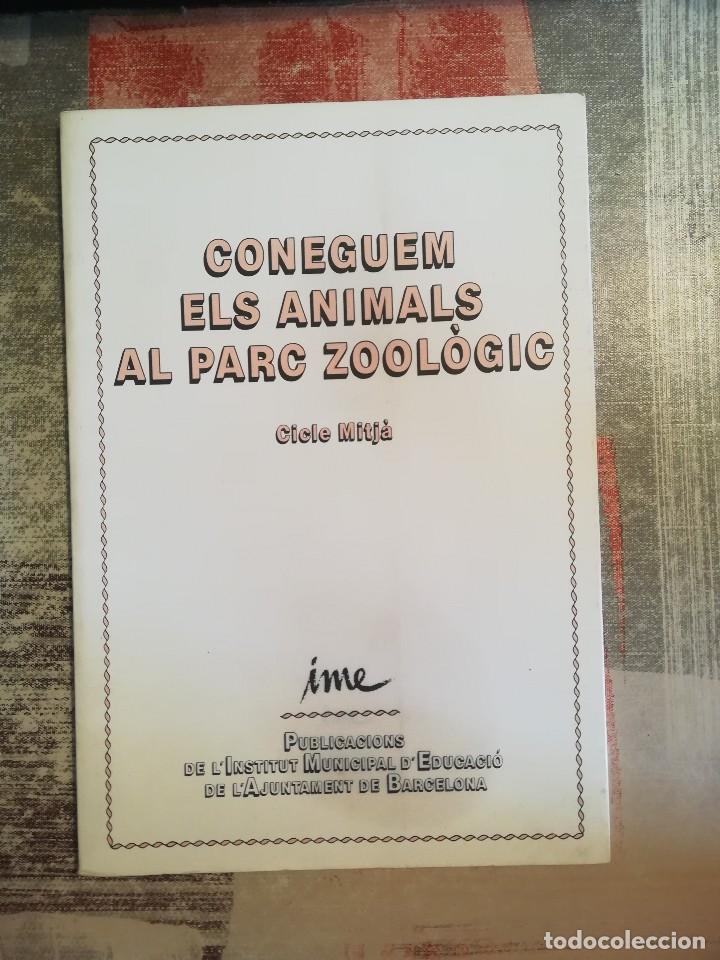 Libros de segunda mano: Coneguem els animals al Parc Zool&ograve;gic - Cicle Mitj&agrave; - Foto 1