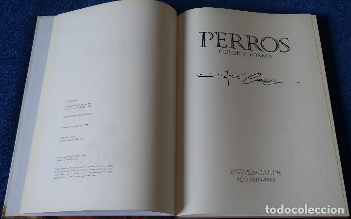Libros de segunda mano: Perros - Color y forma - Jose Carlos Gracia - Espasa - Foto 2