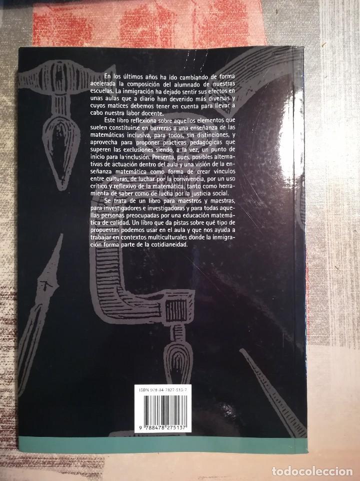 Libros de segunda mano de ciencias: Educaci&oacute;n matem&aacute;tica y exclusi&oacute;n - V.V.A.A. - Foto 2