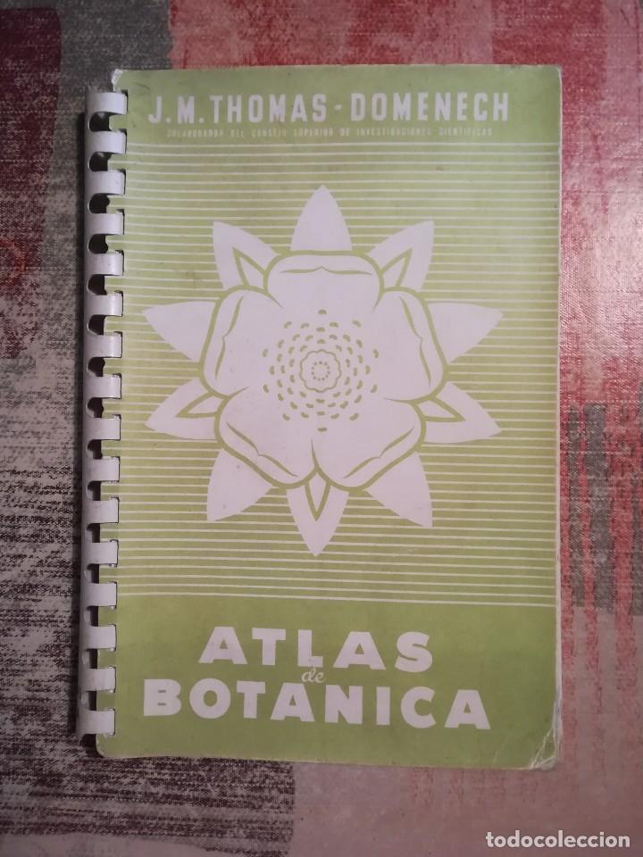 Libros de segunda mano: Atlas de bot&aacute;nica - J.M. Thomas-Domenech - Foto 1