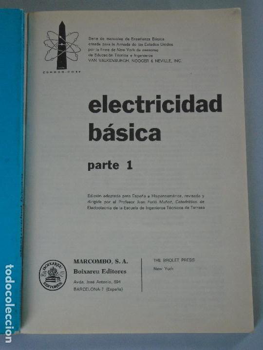 Libros de segunda mano de ciencias: Electricidad b&aacute;sica - Foto 8
