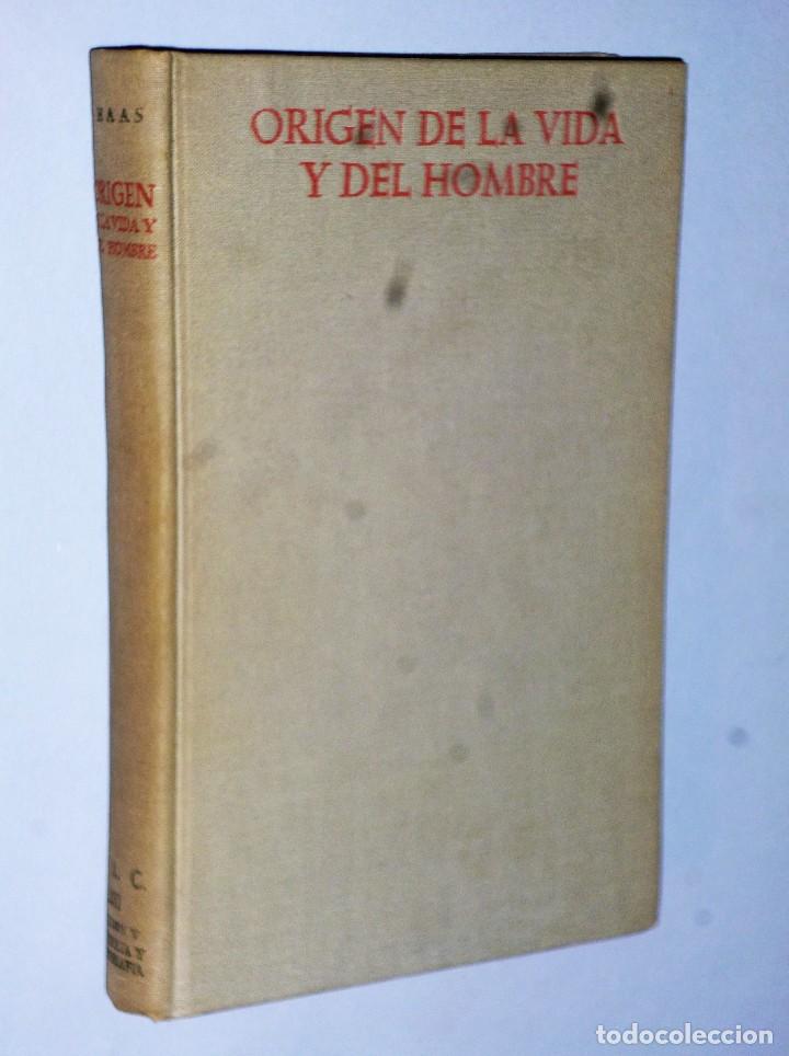 Libros de segunda mano: ORIGEN DE LA VIDA Y DEL HOMBRE - Foto 1