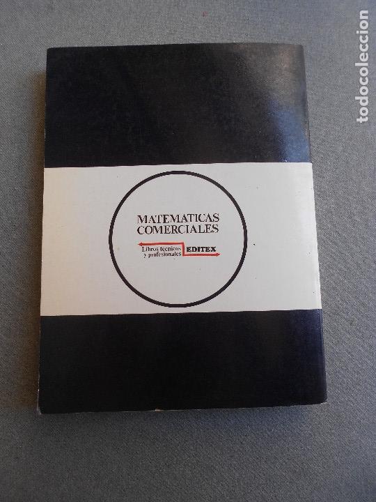 Libros de segunda mano de ciencias: MATEMATICAS COMERCIALES - Foto 4