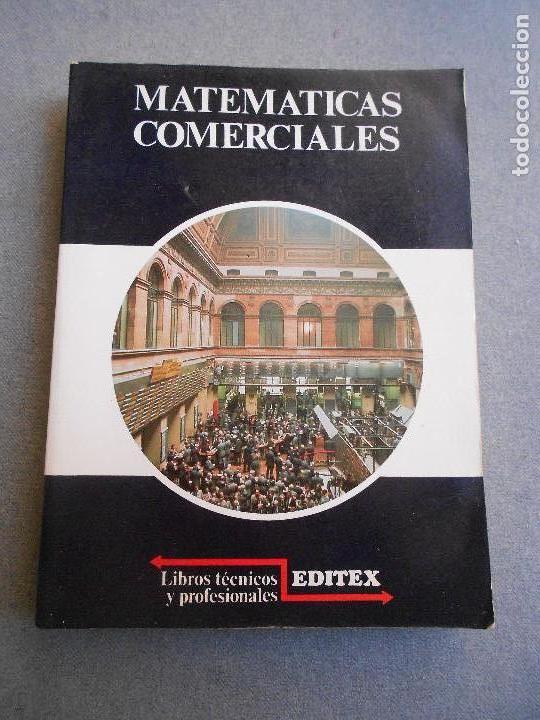 Libros de segunda mano de ciencias: MATEMATICAS COMERCIALES - Foto 1