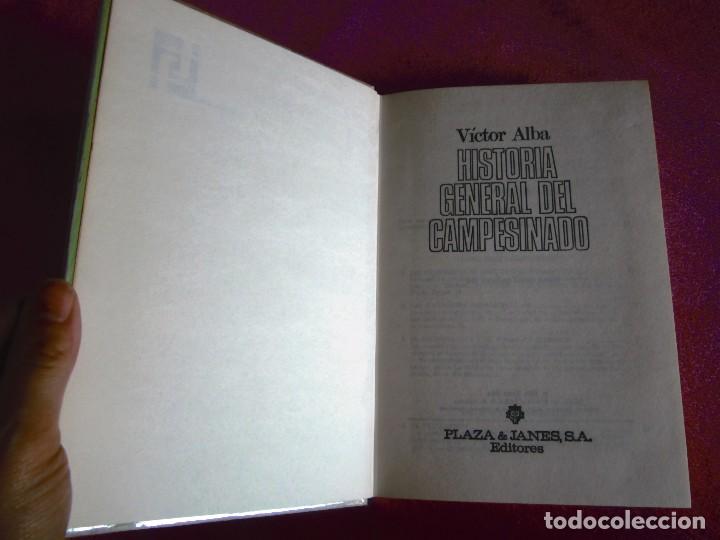 Libros de segunda mano: HISTORIA GENERAL DEL CAMPESINADO - ALBA, V&Iacute;CTOR - Foto 9