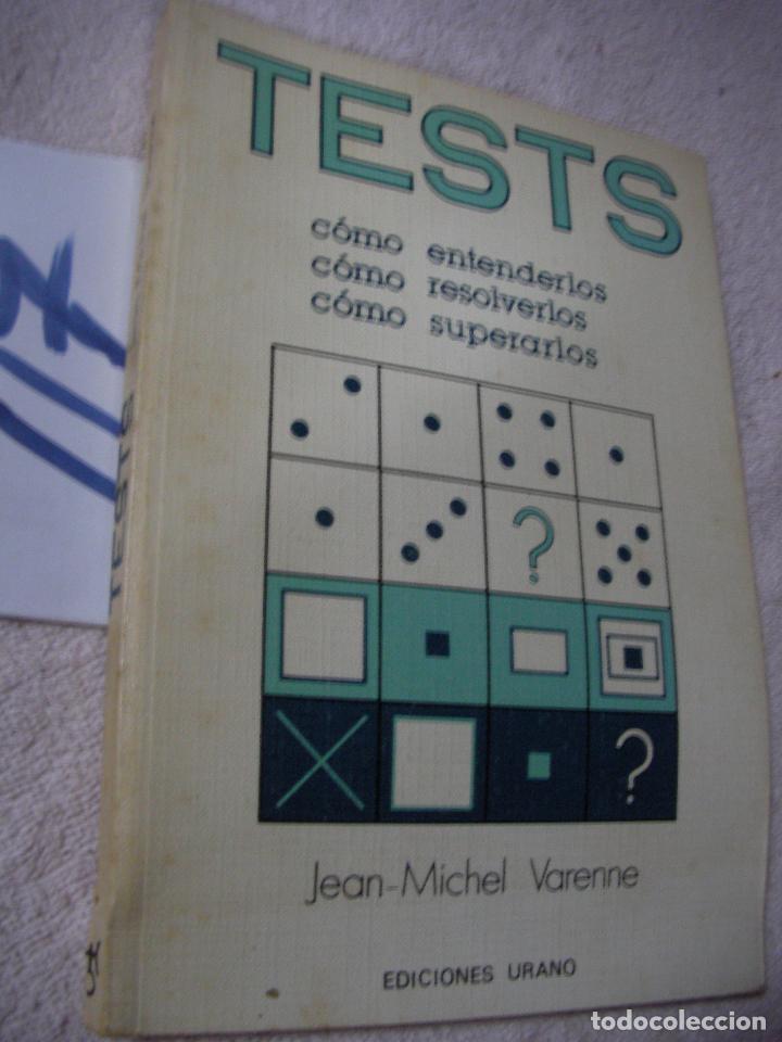 Libros de segunda mano de ciencias: TEST - JEAN MICHEL VARENNE - Foto 1