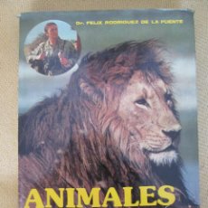 Libros de segunda mano: ANIMALES SALVAJES - FELIX RODRIGUEZ DE LA FUENTE. Lote 122701531