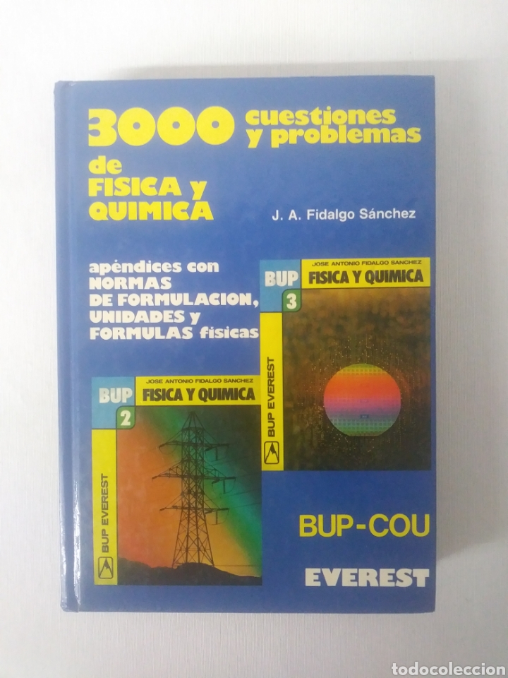 Libri di seconda mano: 3000 CUESTIONES Y PROBLEMAS DE FISICA Y QUIMICA - BUP COU EVEREST