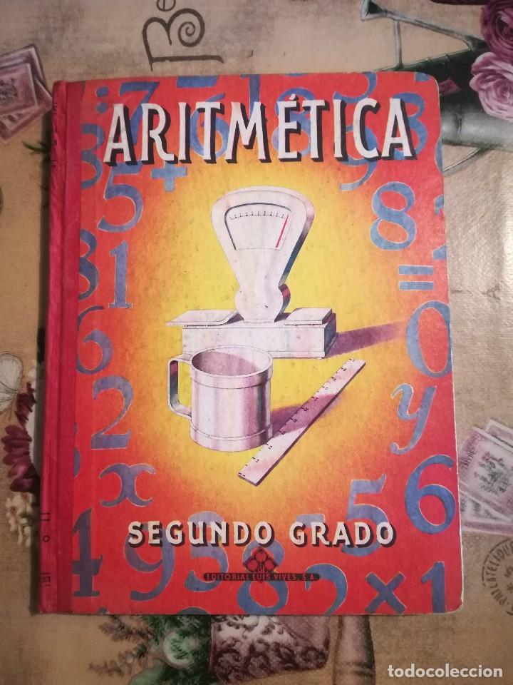 Libros de segunda mano de ciencias: Aritm&eacute;tica segundo grado - 1964 - Foto 1