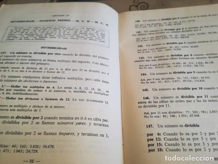 Libros de segunda mano de ciencias: Aritm&eacute;tica segundo grado - 1964 - Foto 7