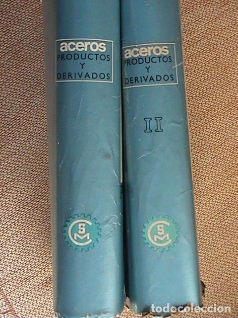 Libros de segunda mano de ciencias: Aceros. Productos y derivados. - Foto 1