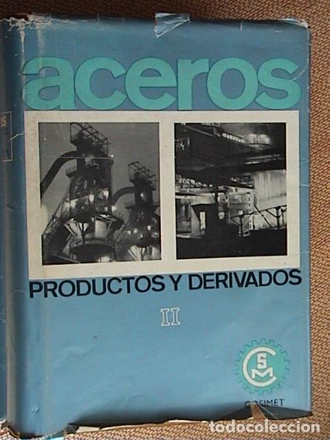 Libros de segunda mano de ciencias: Aceros. Productos y derivados. - Foto 2