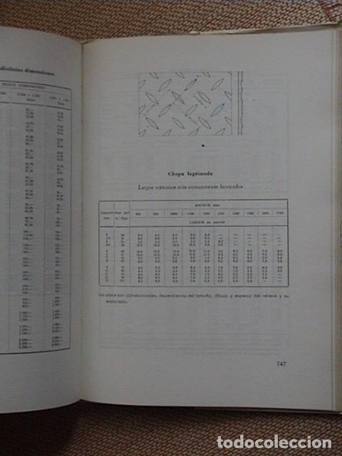 Libros de segunda mano de ciencias: Aceros. Productos y derivados. - Foto 7