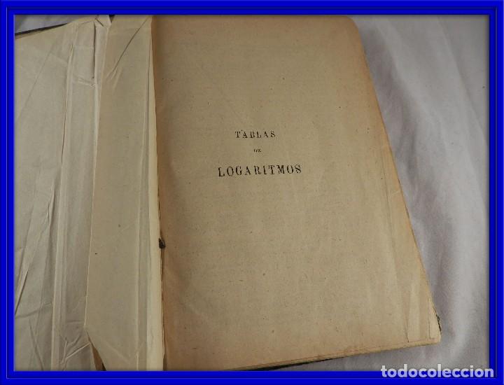 Libros de segunda mano de ciencias: LIBRO TABLAS DE LOGARITMOS POR VICENTE VAZQUEZ QUEIPO - Foto 1