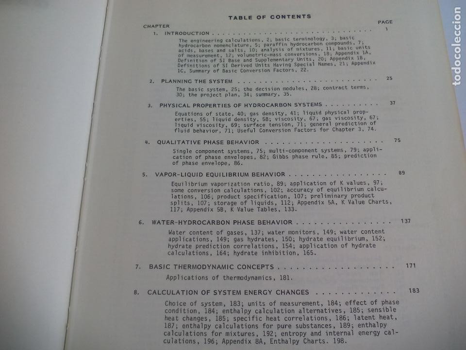 Libros de segunda mano de ciencias: GAS CONDITIONING AND PROCESSING. VOL. 1 THE BASIC PRINCIPLES JOHN M. CAMPBELL 1984 PETROLEUM SERIES - Foto 2