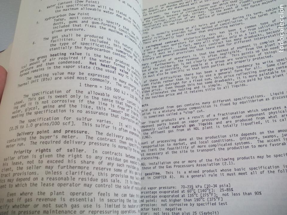 Libros de segunda mano de ciencias: GAS CONDITIONING AND PROCESSING. VOL. 1 THE BASIC PRINCIPLES JOHN M. CAMPBELL 1984 PETROLEUM SERIES - Foto 13