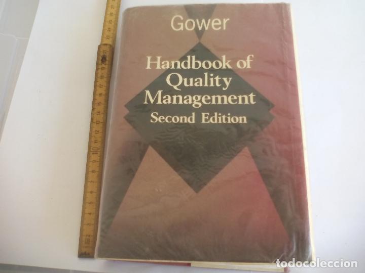 Libri di seconda mano: GOWER HANDBOOK OF QUALITY MANAGEMENT EDITED BY DENNIS LOCK. 1994