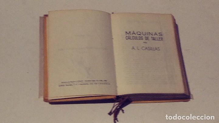Libros de segunda mano de ciencias: Maquinas A.L.Casillas - Foto 3