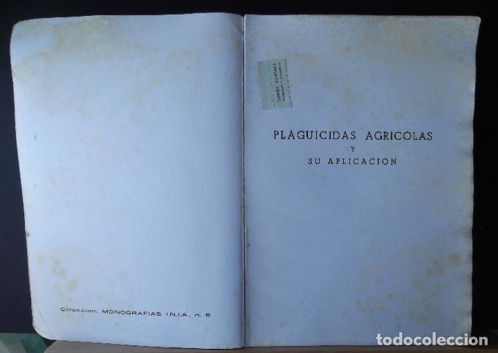 Libros de segunda mano: Plaguicidas Agr&iacute;colas y su aplicaci&oacute;n. A. Alfaro. - Foto 3