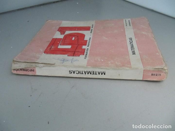 Libros de segunda mano de ciencias: Libro de FP1 de matem&aacute;ticas - Foto 2