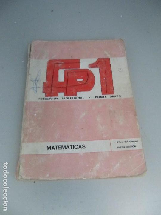 Libros de segunda mano de ciencias: Libro de FP1 de matem&aacute;ticas - Foto 1
