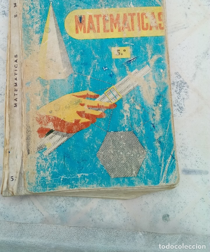 Libros de segunda mano de ciencias: MATEM&Aacute;TICAS. PLAN 1957. 5&ordm; CURSO. C. MARCOS. JACINTO MARTINEZ. EST17B3 - Foto 1