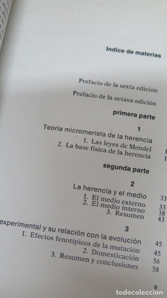 Libros de segunda mano: MANDELISMO Y EVOLUCION. E. B. FORD - Foto 2