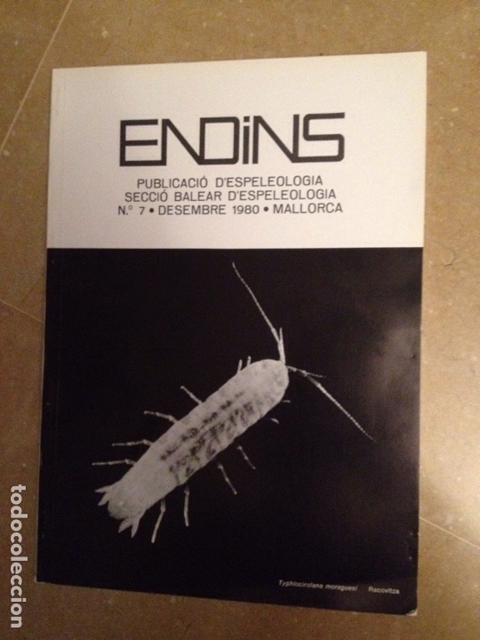 Libros de segunda mano: ENDINS N&ordm; 7 (ESPELEOLOG&Iacute;A MALLORCA) - Foto 1
