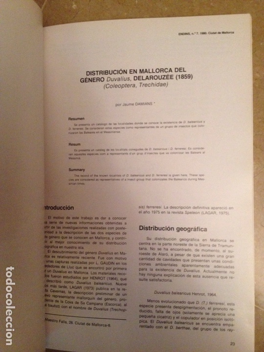 Libros de segunda mano: ENDINS N&ordm; 7 (ESPELEOLOG&Iacute;A MALLORCA) - Foto 9