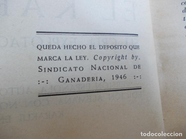 Libros de segunda mano: El karakul ,cria ,explotaci&oacute;n etc. - Foto 3