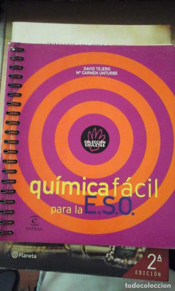 Libros de segunda mano de ciencias: QU&Iacute;MICA F&Aacute;CIL PARA LA E.S.O. (Madrid, 2003) - Foto 1