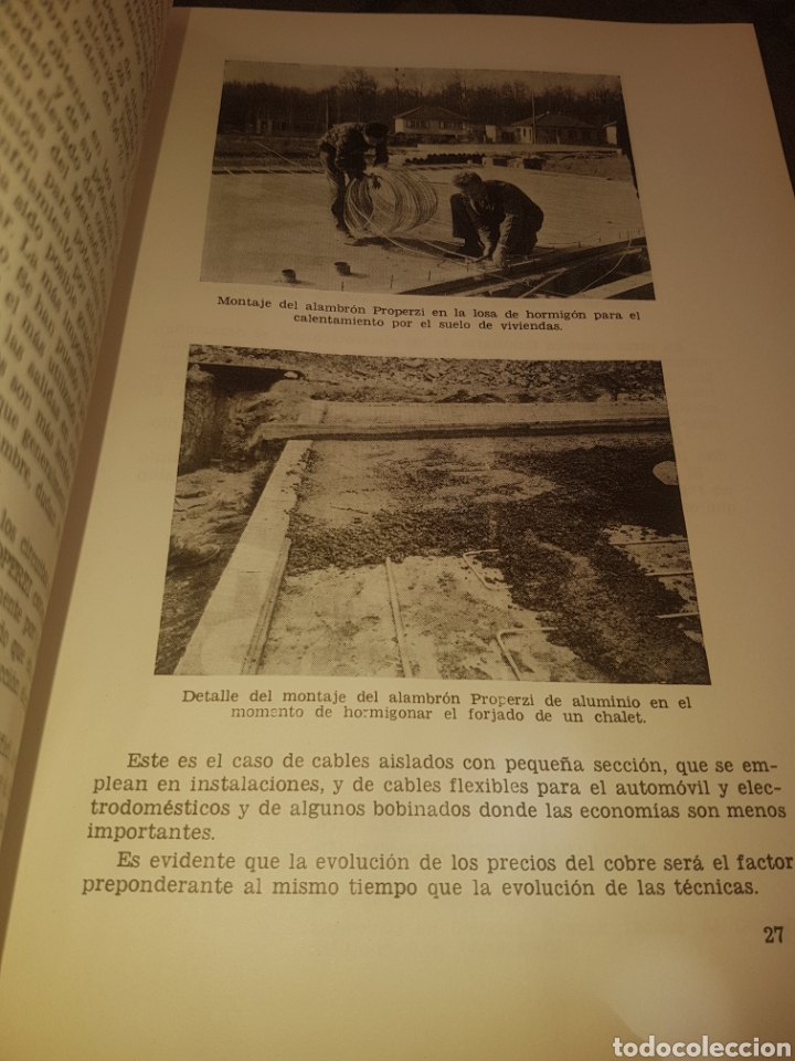 Libros de segunda mano de ciencias: El aluminio en la electricidad expal 71 - Foto 2