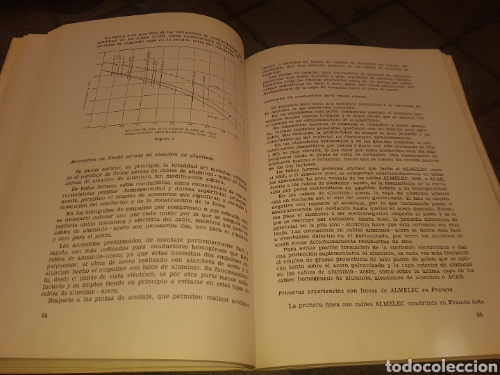 Libros de segunda mano de ciencias: El aluminio en la electricidad expal 71 - Foto 3