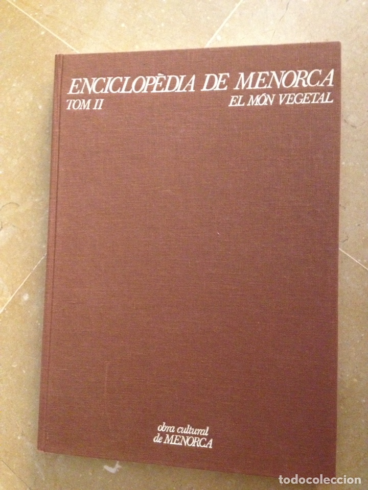 Libros de segunda mano: ENCICLOP&Egrave;DIA DE MENORCA. EL M&Oacute;N VEGETAL (TOM II) - Foto 1