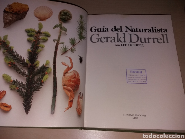 Libros de segunda mano: GU&Iacute;A DEL NATURISTA GERALD DURRELL con LEE DURRELL - Foto 1