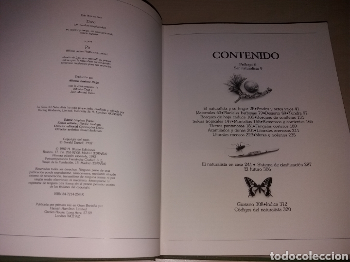Libros de segunda mano: GU&Iacute;A DEL NATURISTA GERALD DURRELL con LEE DURRELL - Foto 2