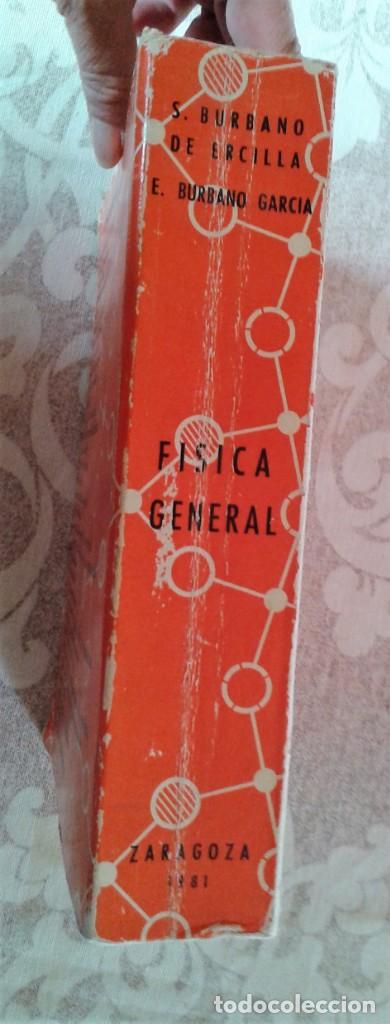 Libros de segunda mano de ciencias: FISICA GENERAL BURBANO EDITORIAL LIBRERIA GENERAL 1981 1&ordf; ED?? - Foto 3