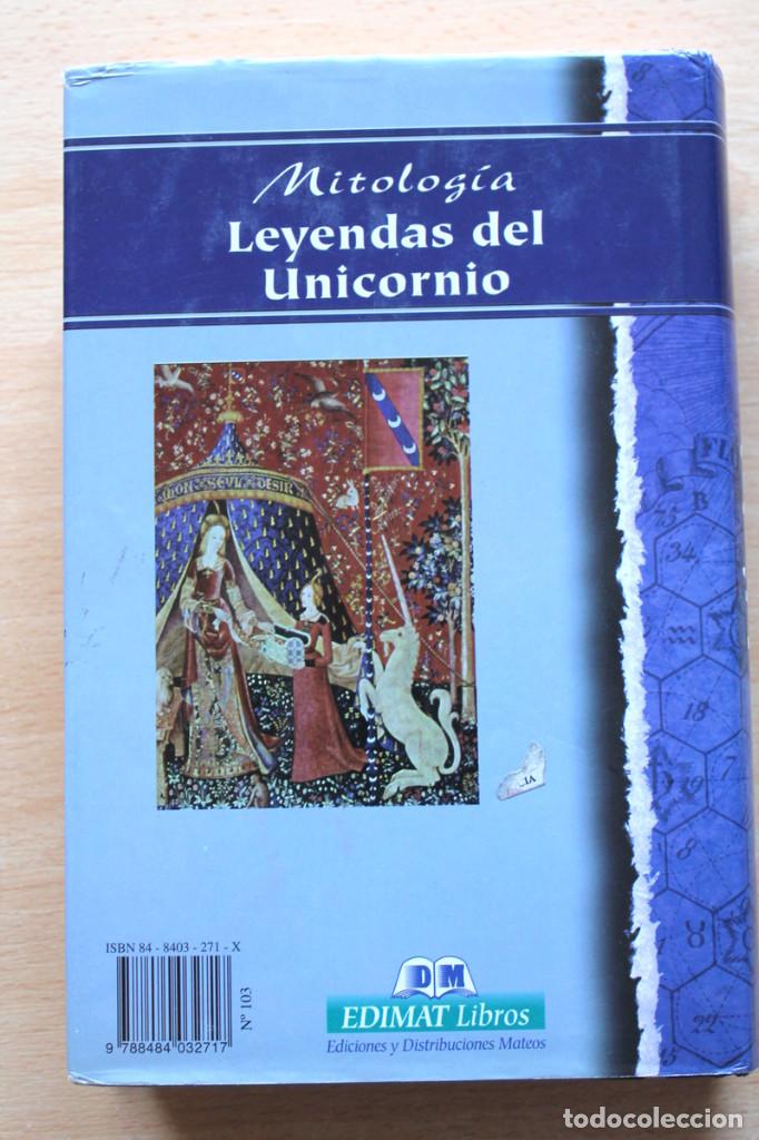 Libros de segunda mano: Odell Shepard - Leyendas del unicornio - Edimat - Foto 2