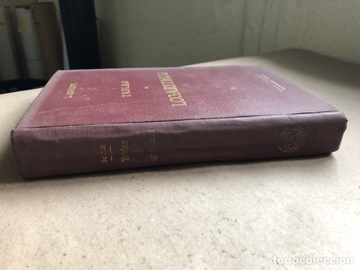 Libros de segunda mano de ciencias: TABLAS DE LOGARITMOS. L. SCHRON. EDITORIAL VICTORIANO SU&Aacute;REZ 1951. - Foto 8