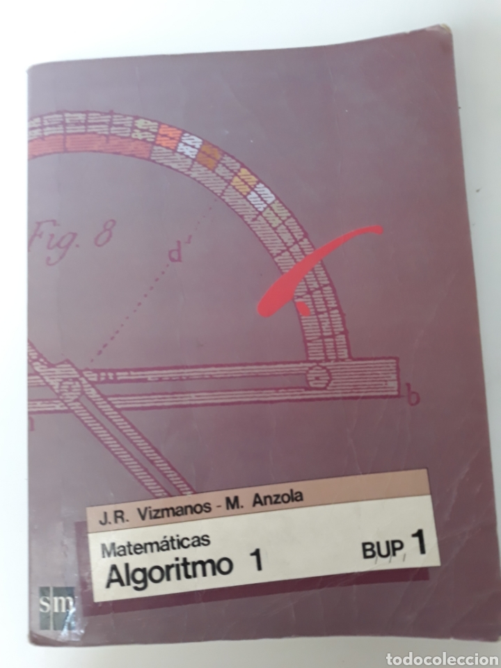 Gebrauchte B&uuml;cher der Wissenschaften: MATEM&Aacute;TICAS ALGORITMO 1. Vizmanos 1990