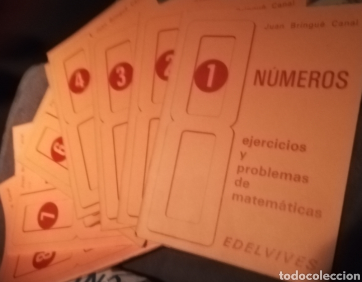 Libros de segunda mano de ciencias: N&uacute;meros ejercicios y problemas de matem&aacute;ticas Edelvives. N&uacute;mero 8 completo - Foto 1