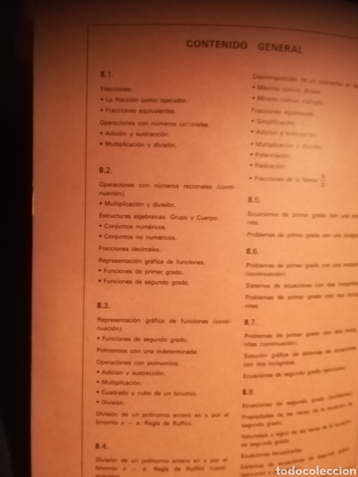 Libros de segunda mano de ciencias: N&uacute;meros ejercicios y problemas de matem&aacute;ticas Edelvives. N&uacute;mero 8 completo - Foto 6