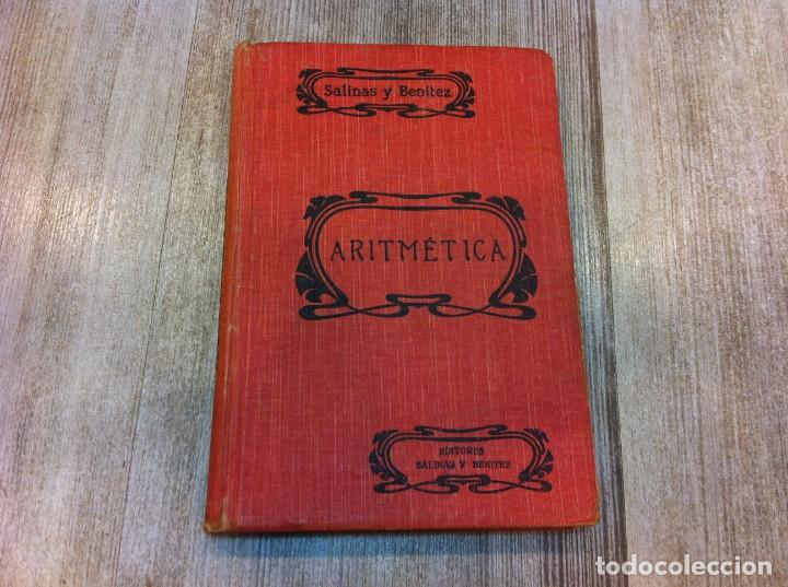 Libros de segunda mano de ciencias: IGNACIO SALINAS y MANUEL PARODI.  ARITM&Eacute;TICA. 1940. - Foto 1