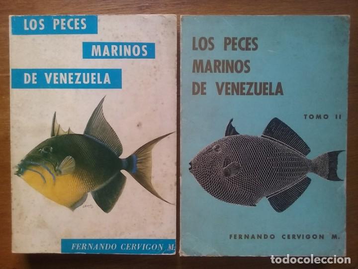 Libros de segunda mano: LOS PECES MARINOS DE VENEZUELA, FERNANDO CERVIGON, 1978