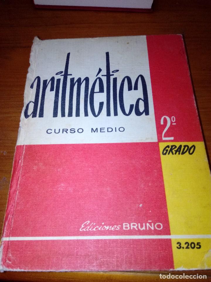 Libros de segunda mano de ciencias: ARITM&Eacute;TICA. CURSO MEDIO. 2&ordm; GRADO. EST1B4 - Foto 1